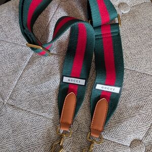 Gucci Green and Red Men's Strap